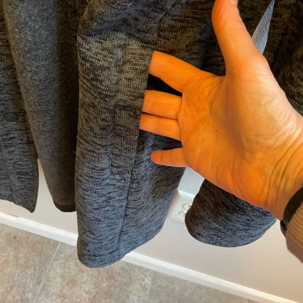 Land’s End Fleece Long Shacket - Picture 10 of 13
